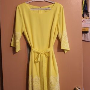 GIANNI BINI Yellow Dress